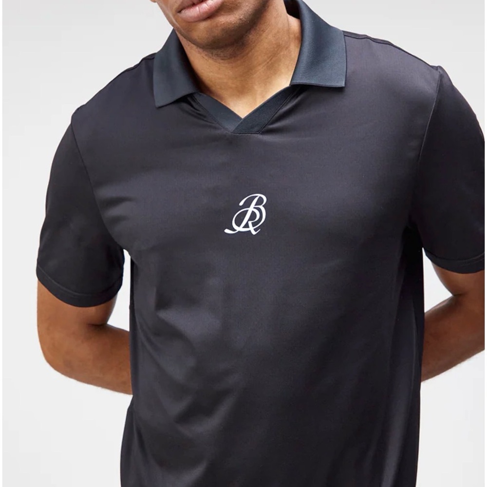 Bandit Running NanoMesh™ Collared Performance Tee - Black - Medium - Picture 6 of 9
